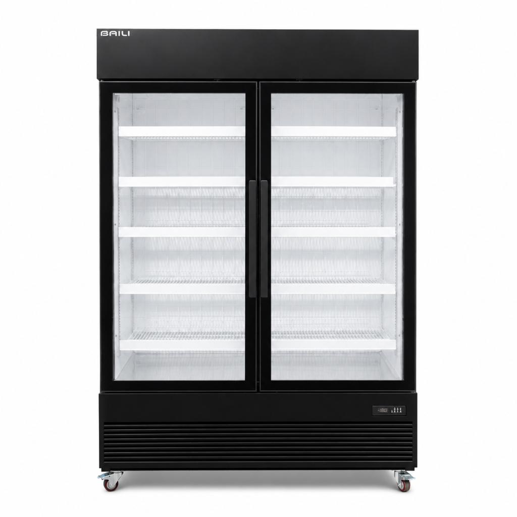 Export Vertical Display Case(LD-1370M2W Black)